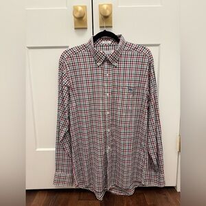 Men's Tailored Fit Performance Button-Down Shirt